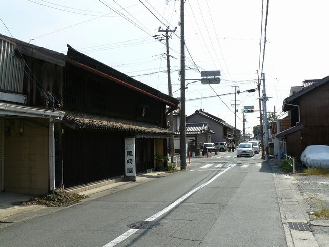 東海道：赤坂宿−町並み